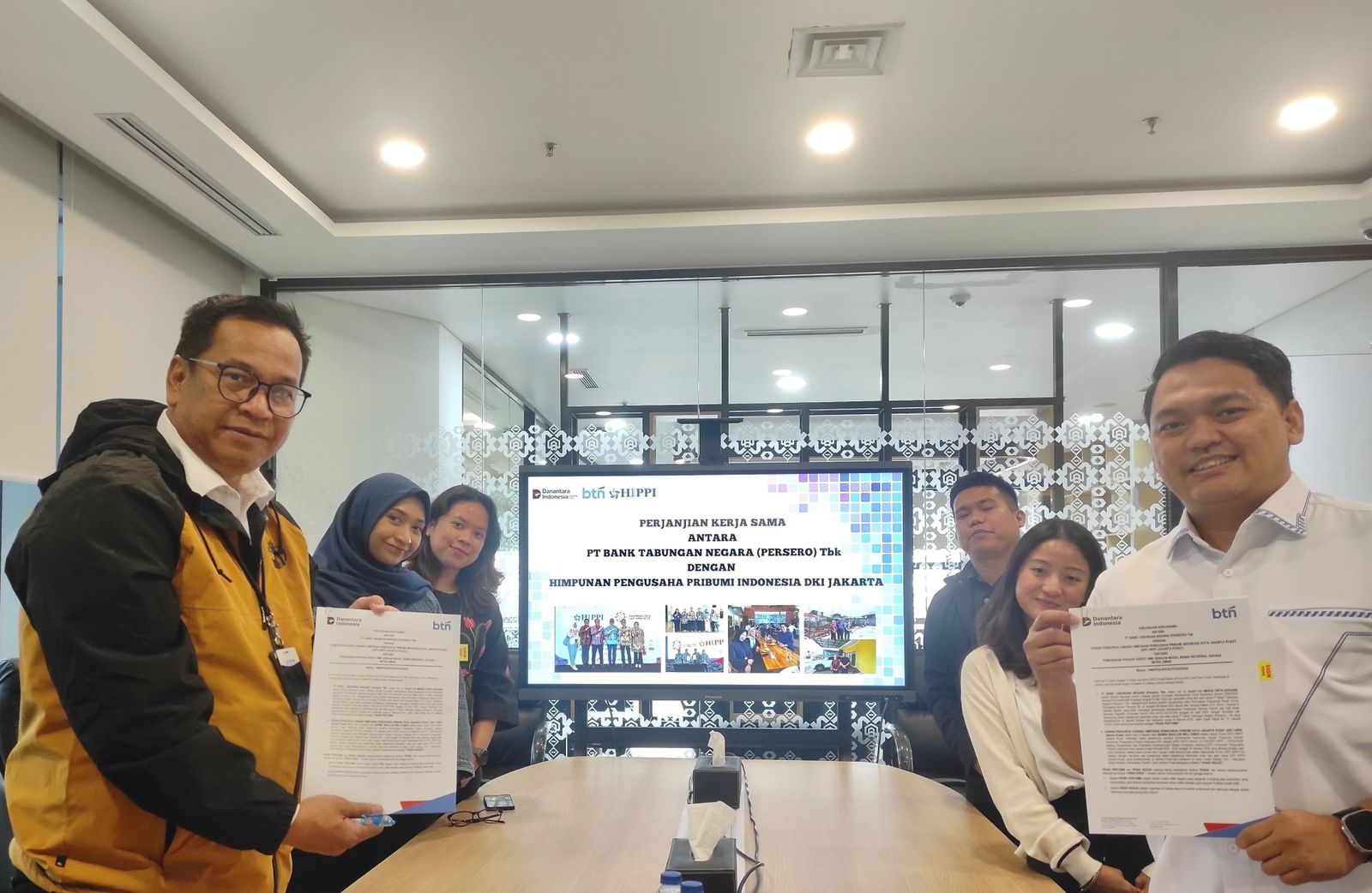 HIPPI Jakarta Pusat Gandeng Bank BTN, Jalin Kerja Sama Permudah KUR untuk Anggota
