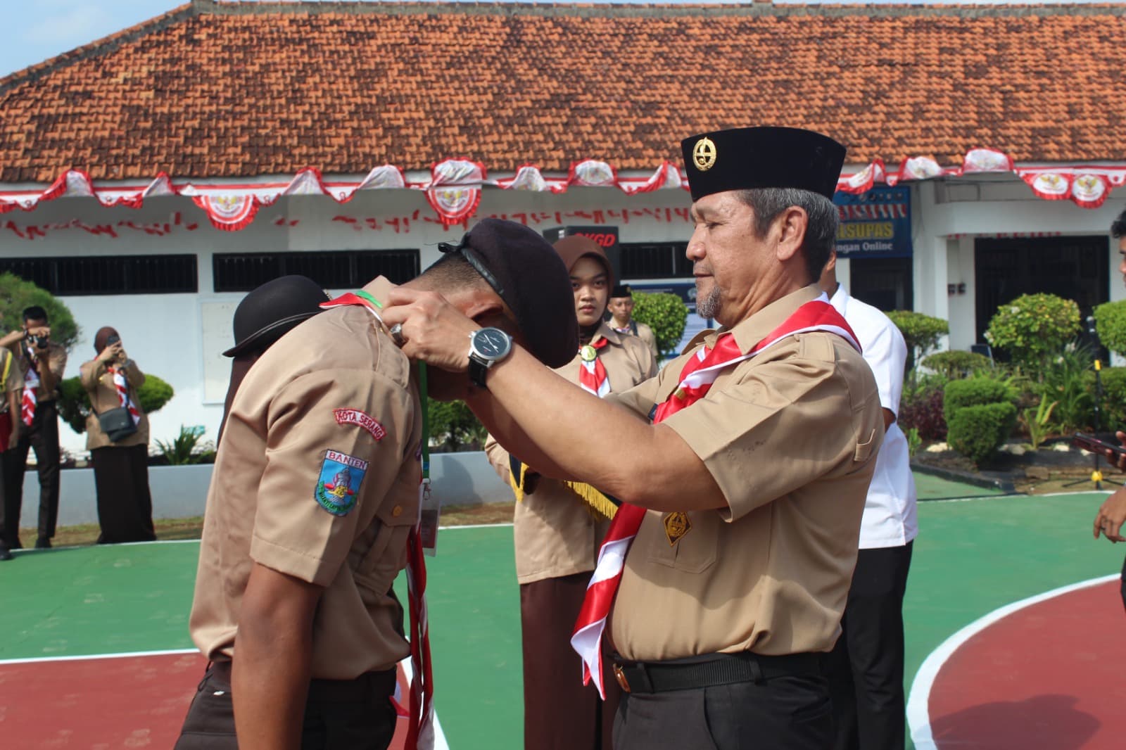 Bangun Karakter dan Nasionalisme, Lapas Serang Gelar Perkemahan untuk WBP