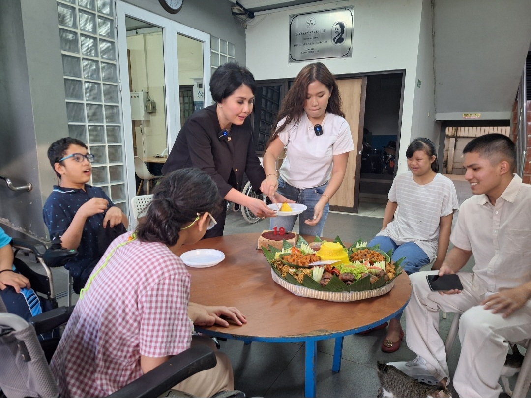 Anak Natalia Rusli Pilih Rayakan Ulang Tahun di Yayasan, Bantu Wujudkan Mimpi Anak Berkebutuhan Khusus