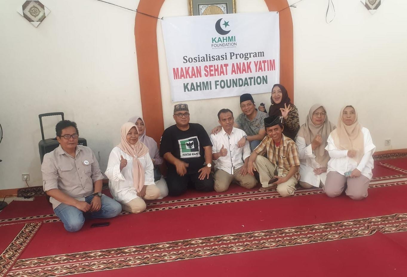 Peduli Gizi Generasi Muda, KAHMI Foundation Santuni Anak Yatim di SDN 05 Karawaci