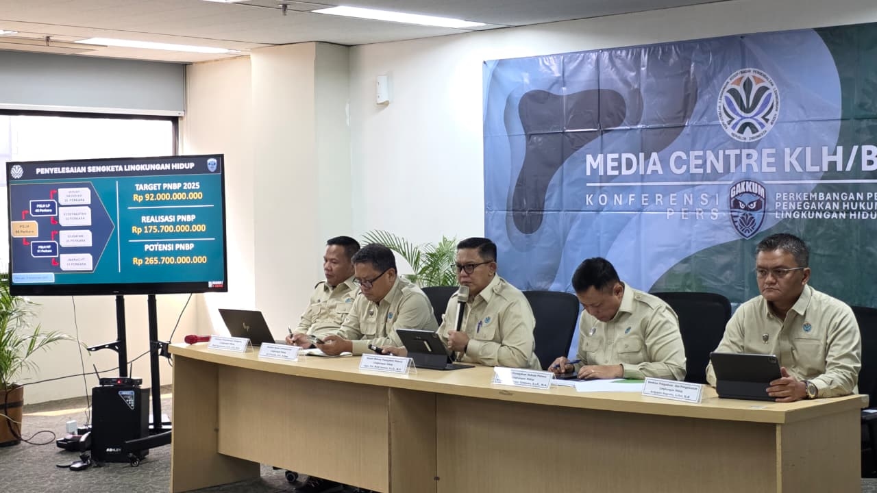 921 Kasus Lingkungan Disorot KLH, Ratusan Perusahaan Kena Sanksi Berat