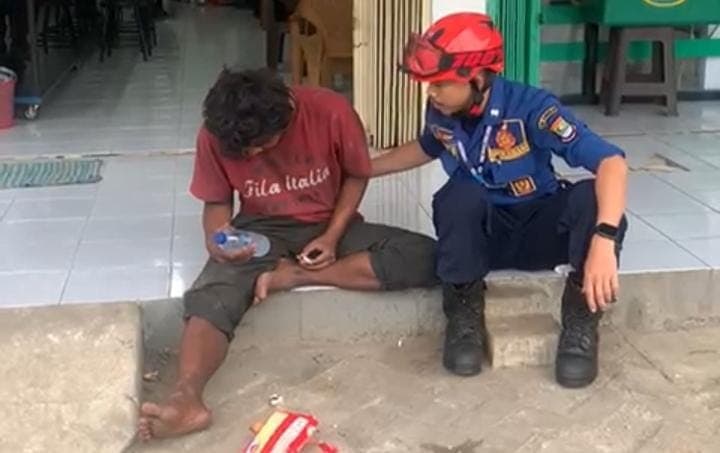 Warga Lapor Damkar soal ODGJ Resahkan Pengunjung Vape Store di Tangerang