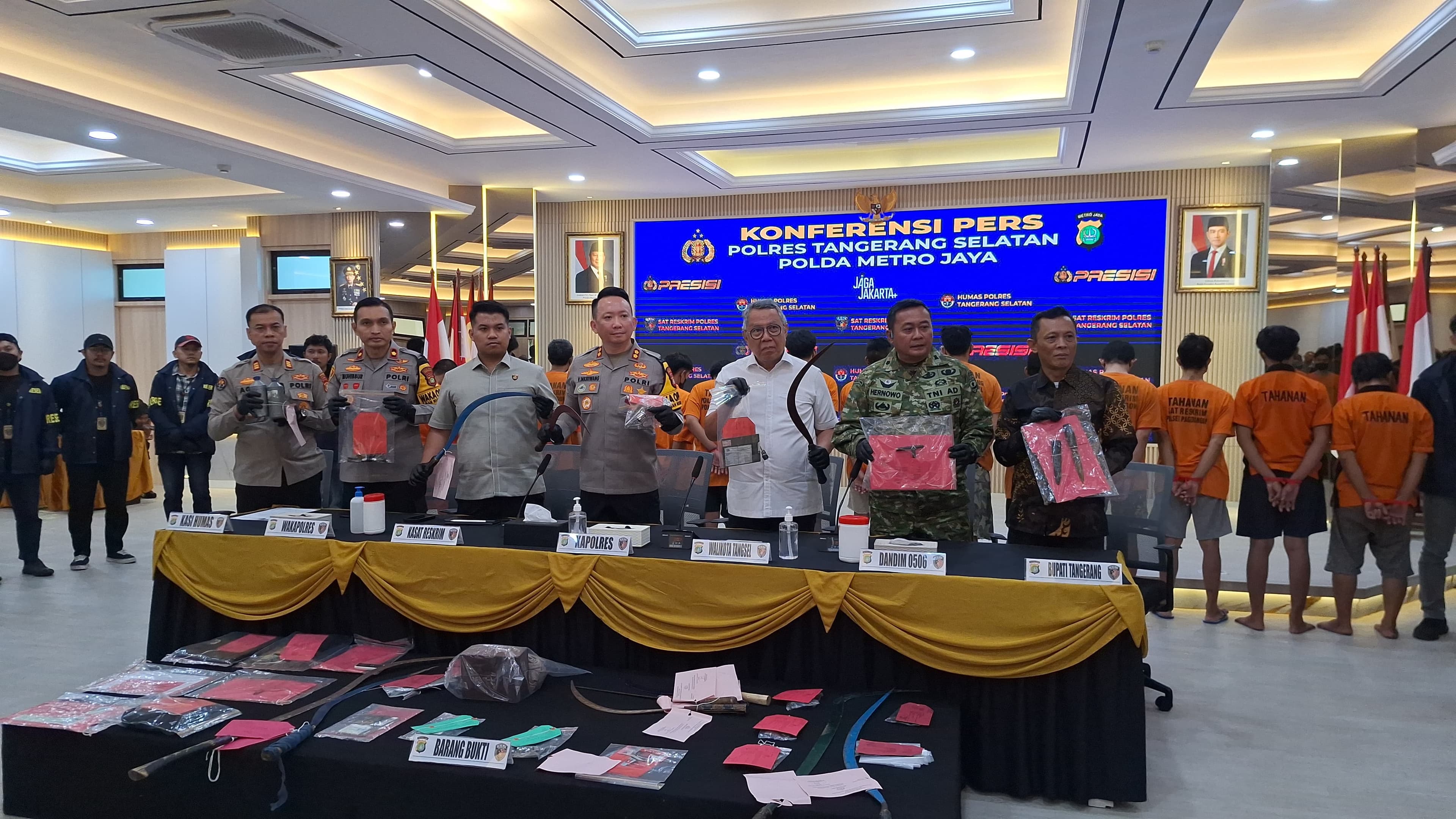 Polres Tangsel Catat 11,970 Kegiatan Siskamling Terpadu dalam 63 Hari