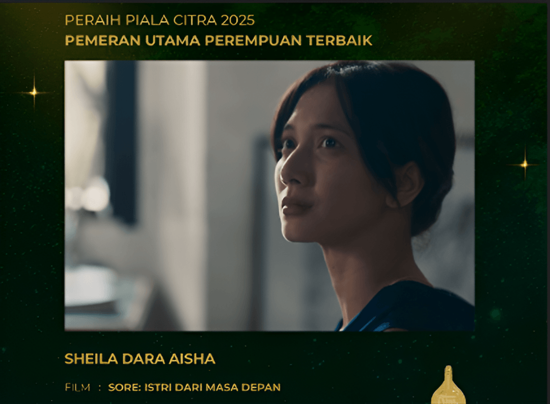 Selamat! Sheila Dara, Reza Rahadian, dan Omara Esteghlal Raih Penghargaan di FFI 2025, Ini Daftar Nama Pemenang Lainnya