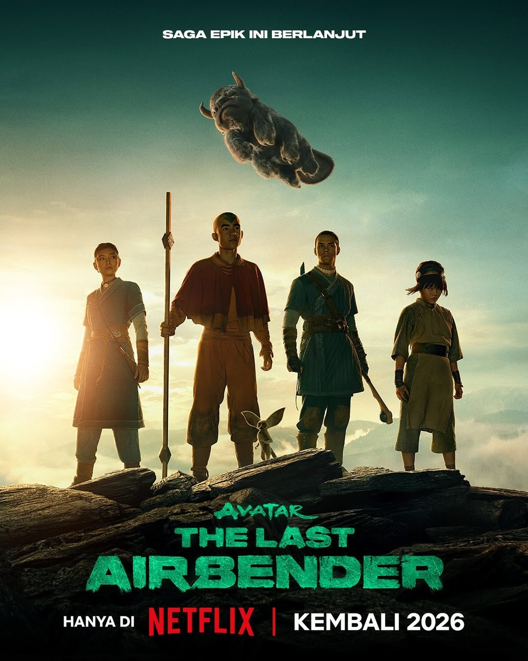 Avatar: The Last Airbender Season 2 Resmi Diumumkan, Petualangan Aang Berlanjut!