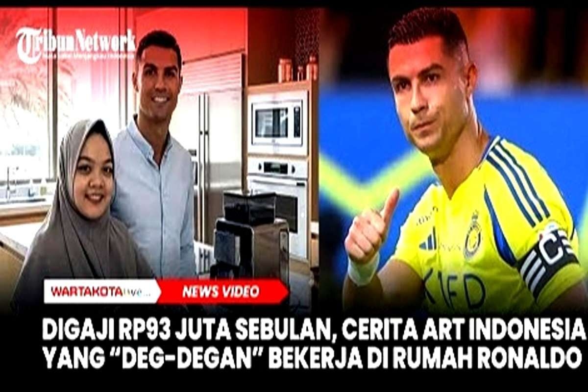 FANTASTIS! Gaji Rp93 Juta Sebulan! Kisah Pipit Sriati, ART Asal Indonesia yang Bekerja di Rumah Mewah Cristiano Ronaldo