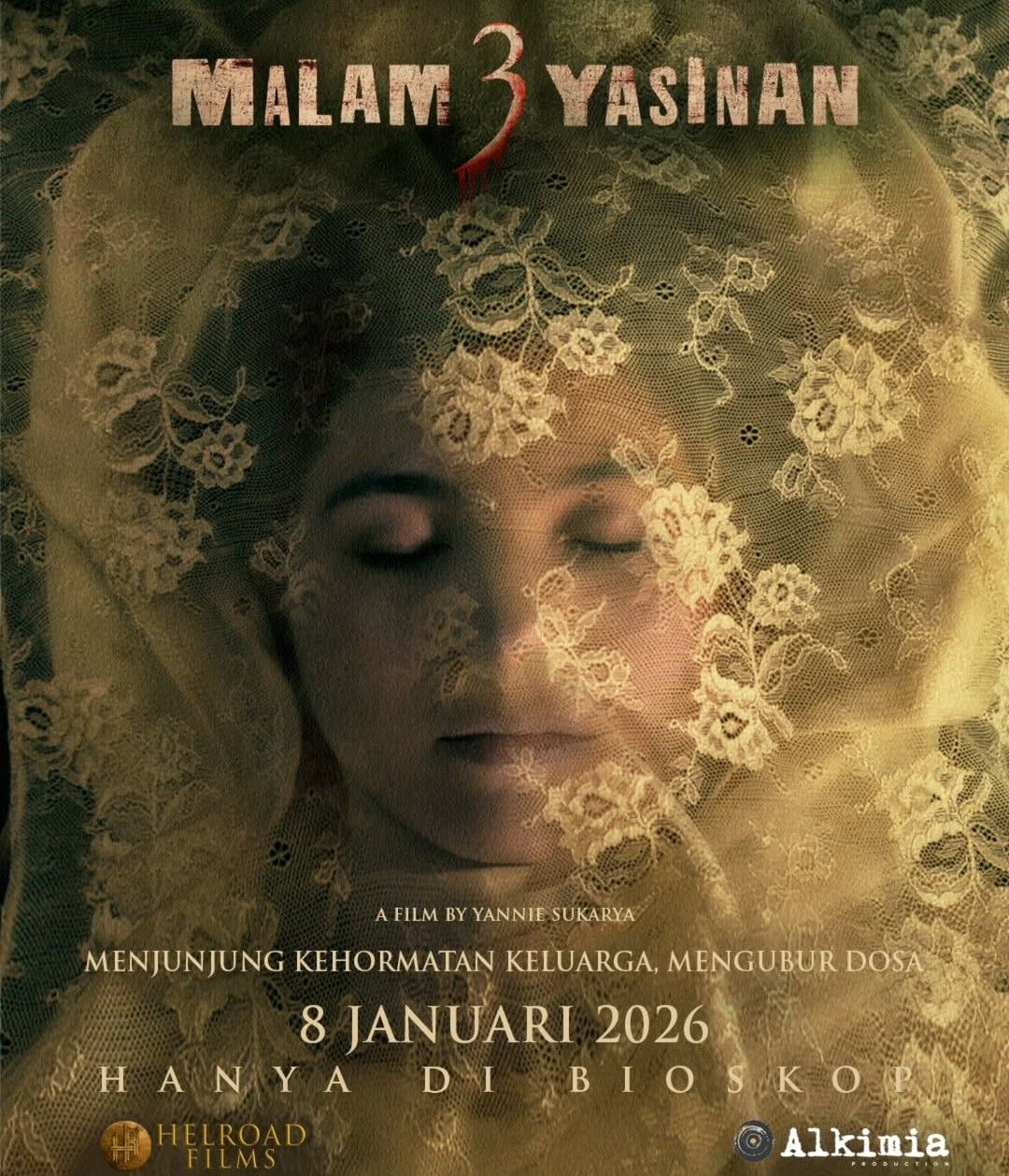 Sedang Tayang di Bioskop, Ini Sinopsis dan Nama Pemain Film Horor Malam 3 Yasinan, Dibintangi Shalom Razade